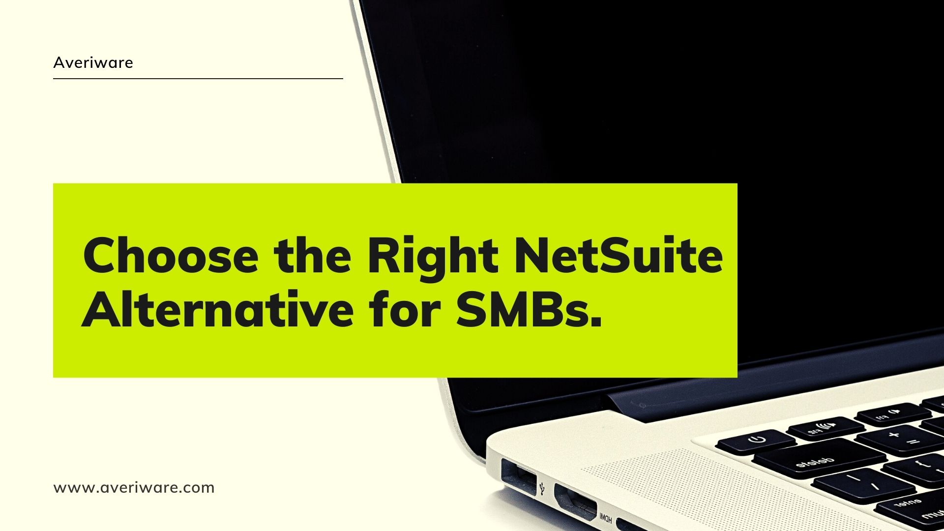 Choose the Right NetSuite Alternative for SMBs