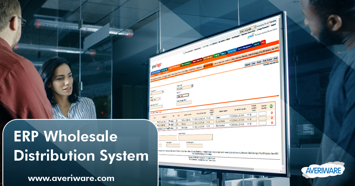 ERP Wholesale Distribution System