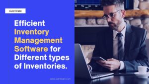 Efficient Inventory Management Software for Different types of Inventories